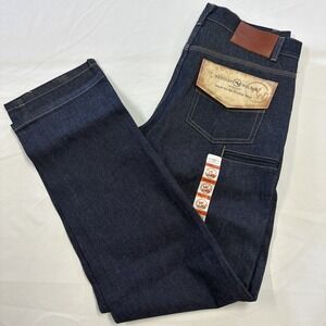 Western Welder Jeans Original Fit Cotton Denim Dark Wash Mens Size 32x32 New